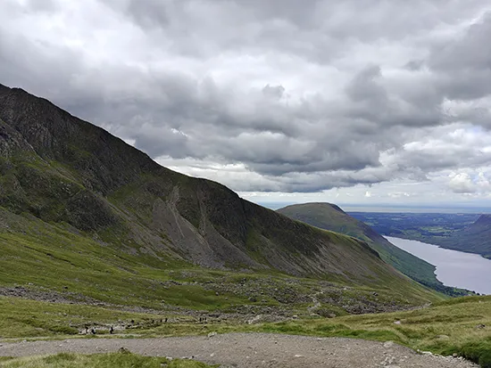 Scafell Pike and Lingmell via Brown Tongue - Climb Scafell Pike