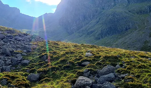 Scafell Pike & Lingmell from Wasdale - via Brown Tongue - Climb Scafell Pike