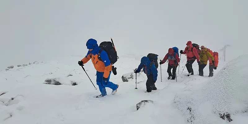 Winter Mountain Courses - Climb Scafell Pike